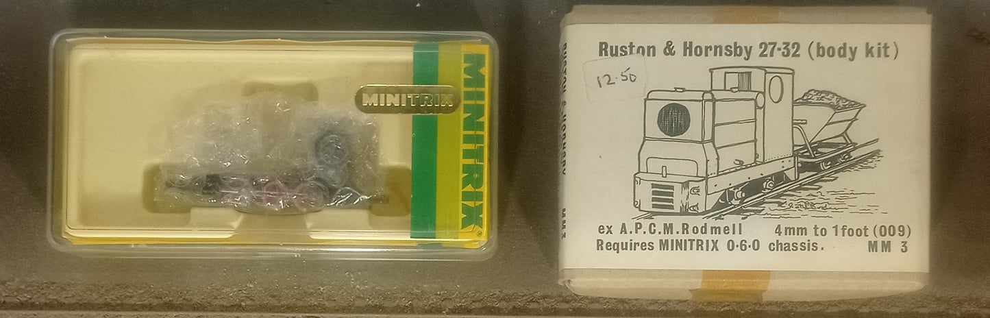 Meridian Models 009 Gauge Ruston 27-32HP Kit with chassis