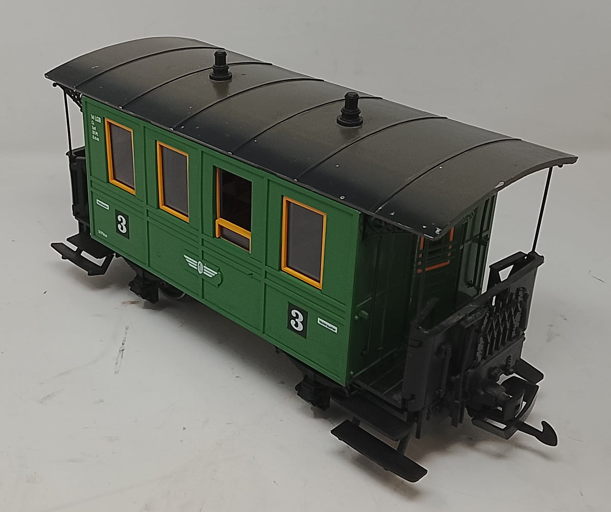 1574 - 45mm Gauge 4 Wheel 3rd Class LGB Coach