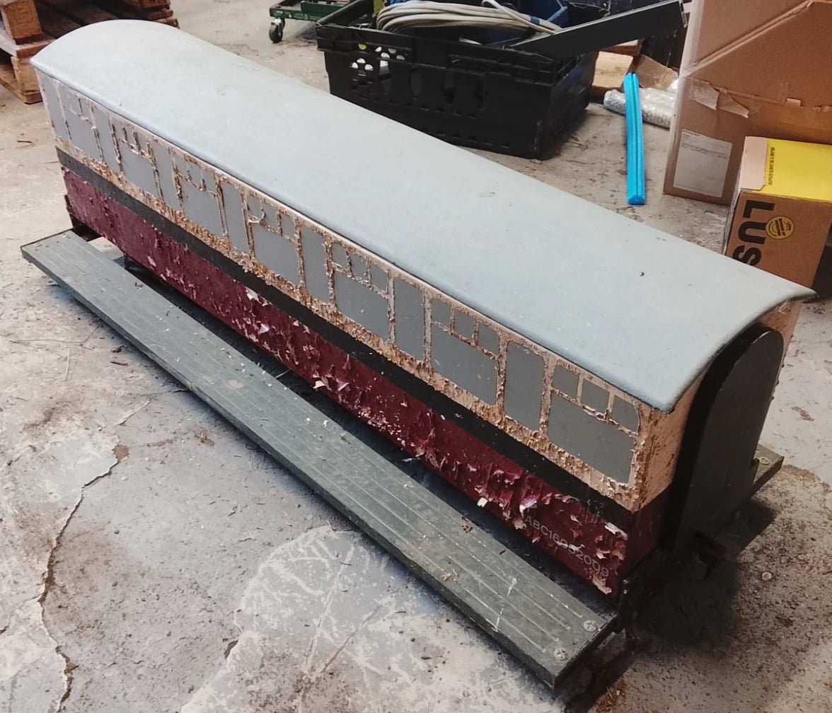 5" Gauge Bogie Coach