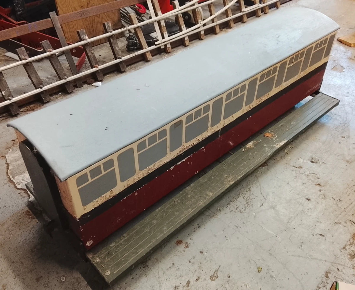 5" Gauge Bogie Coach